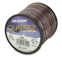 Hi-Seas Quattro Monofilament 1/4 Lb Spool