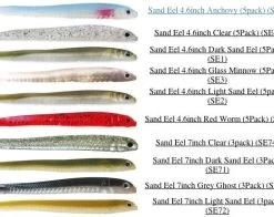 Hogy Sand Eels 3 Hogy Sand Eels -go fishing image 1092