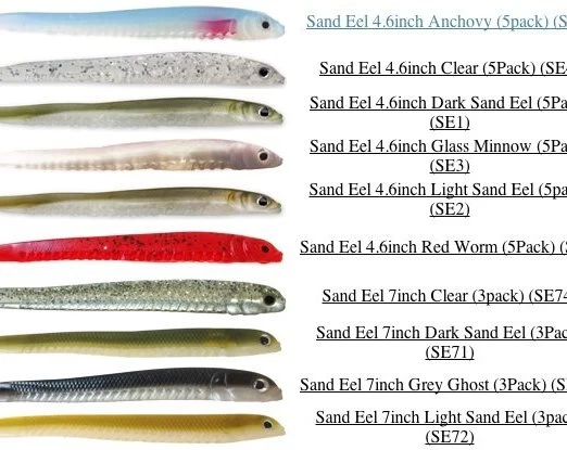 Hogy Sand Eels 2 Hogy Sand Eels - Image 2