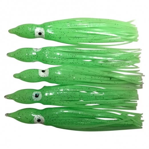Run Off Lures Pro Glow Squid Skirts 1 Run Off Lures Pro Glow Squid Skirts