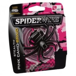 Spiderwire Stealth Pink Camo Braid 5 Spiderwire Stealth Pink Camo Braid -go fishing image 1440