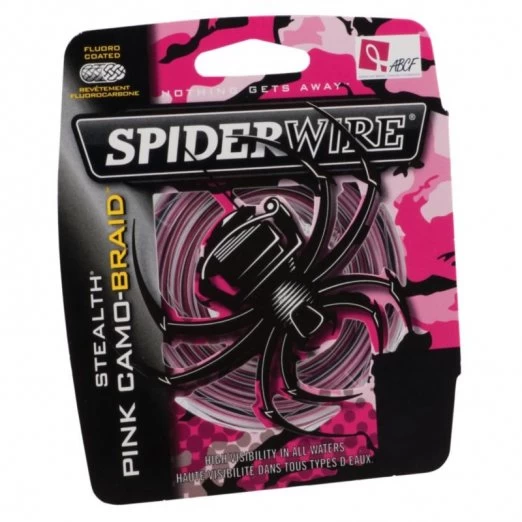 Spiderwire Stealth Pink Camo Braid 3 Spiderwire Stealth Pink Camo Braid - Image 3