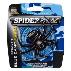 Spiderwire Stealth Blue Camo Braid -go fishing image 1449