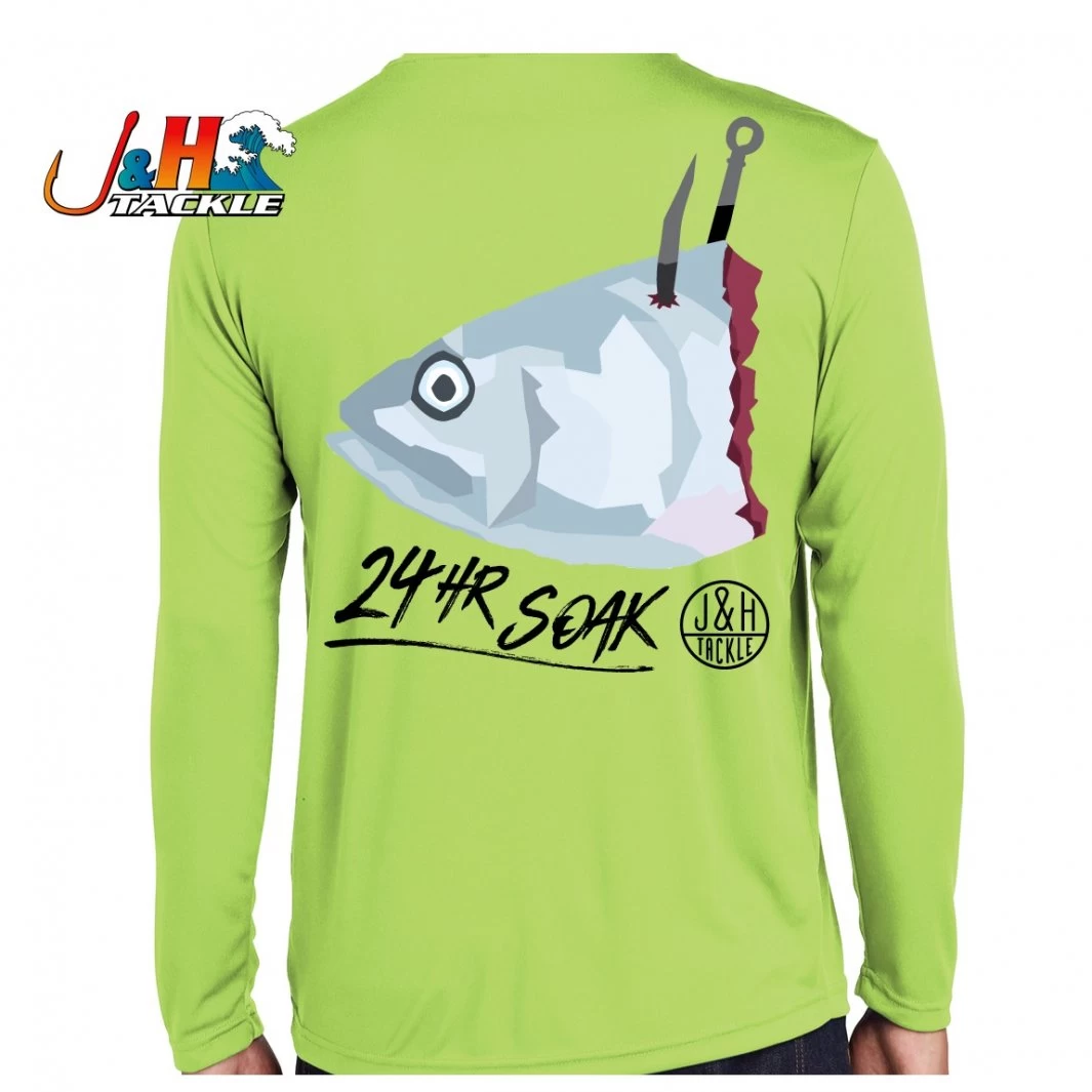 J&H Tackle Bunker Chunk Performance Long Sleeve T-Shirt 1 J&H Tackle Bunker Chunk Performance Long Sleeve T-Shirt