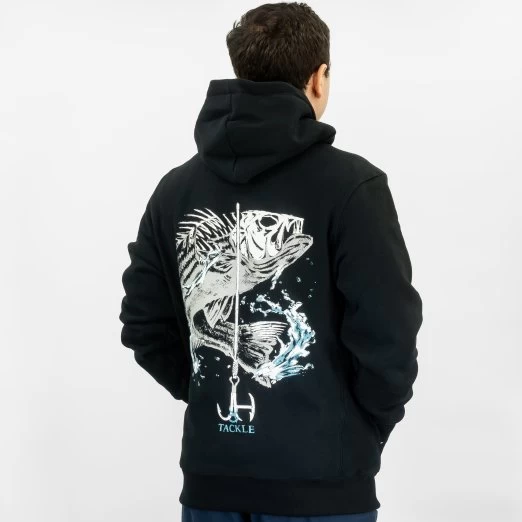 J&H Tackle Striped Bass Hoodie 1 J&H Tackle Striped Bass Hoodie