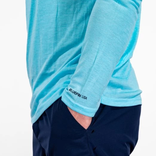 J&H Tackle Montauk Lighthouse Performance Long Sleeve T-Shirt 3 J&H Tackle Montauk Lighthouse Performance Long Sleeve T-Shirt - Image 3