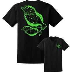 David Dunleavy Flounder Deco Short Sleeve T-Shirt