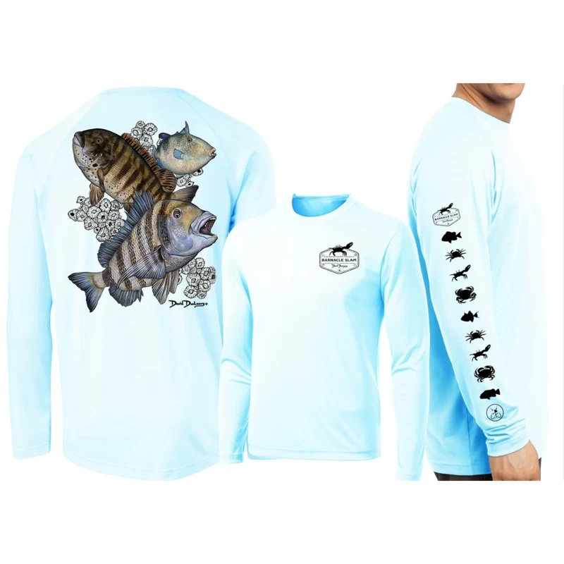 David Dunleavy Barnacle Slam Long Sleeve Performance Shirt 1 David Dunleavy Barnacle Slam Long Sleeve Performance Shirt