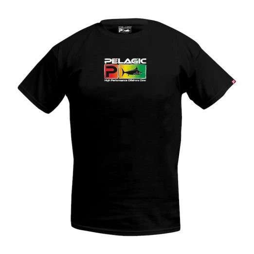 Pelagic Deluxe Rasta Fade Fishing T-Shirts 2 Pelagic Deluxe Rasta Fade Fishing T-Shirts - Image 2
