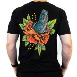 J&H Tackle Striped Bass Flower T-Shirt