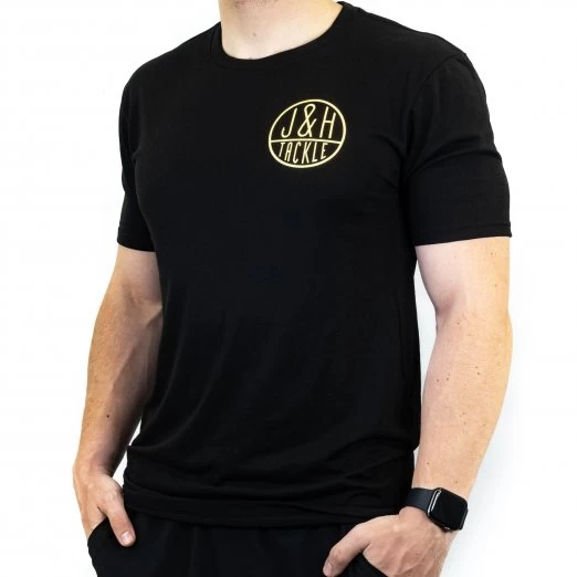 J&H Tackle Striped Bass Flower T-Shirt 2 J&H Tackle Striped Bass Flower T-Shirt - Image 2