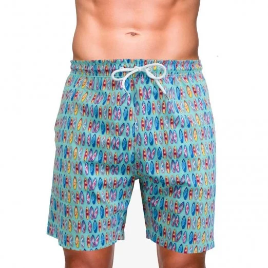 Bluefin USA Multicolor Surf Swim Trunk 1 Bluefin USA Multicolor Surf Swim Trunk