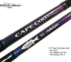 Black Hole USA Cape Cod Striper Surf Spinning Rods 5 Black Hole USA Cape Cod Striper Surf Spinning Rods -go fishing image 257