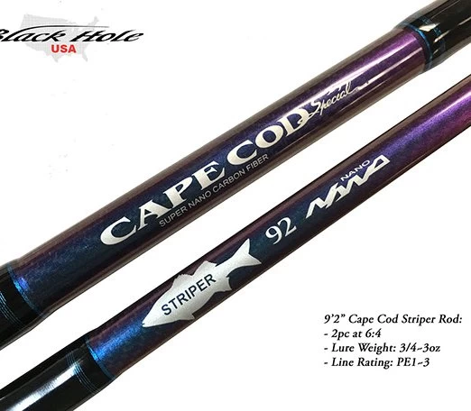Black Hole USA Cape Cod Striper Surf Spinning Rods 3 Black Hole USA Cape Cod Striper Surf Spinning Rods - Image 3