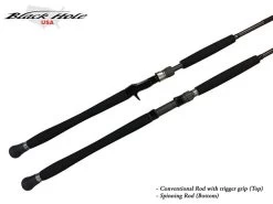 Black Hole USA Challenger Bank Spinning Rods