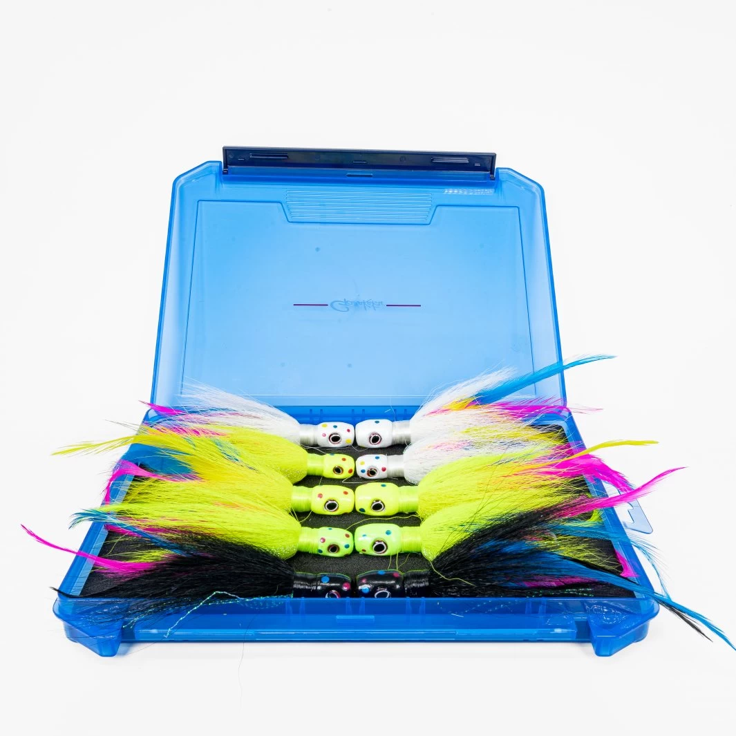 S&S Bucktails John Skinner V2 Swing Hook Striped Bass Bucktail Bundle 1 S&S Bucktails John Skinner V2 Swing Hook Striped Bass Bucktail Bundle