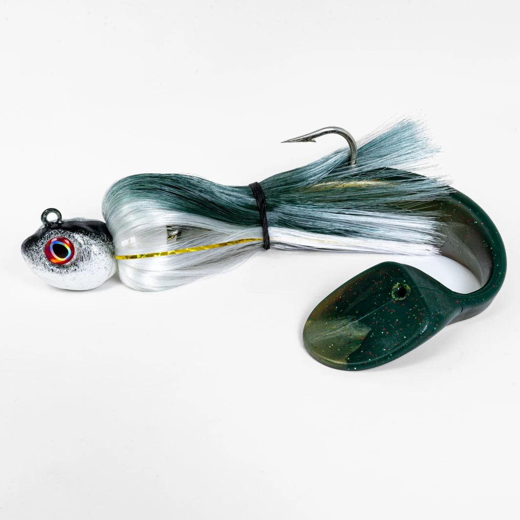 S&S Bucktails Rattling Mojo With Shad 1 S&S Bucktails Rattling Mojo With Shad